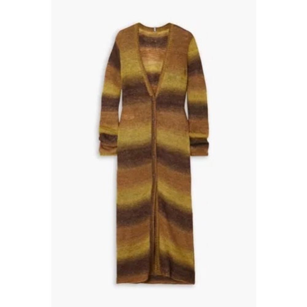 NWT Alexander McQueen Dégradé Open-Knit Cardigan Dress - Picture 3 of 12